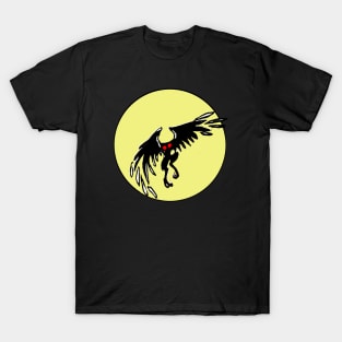 Mothman by Moonlight T-Shirt